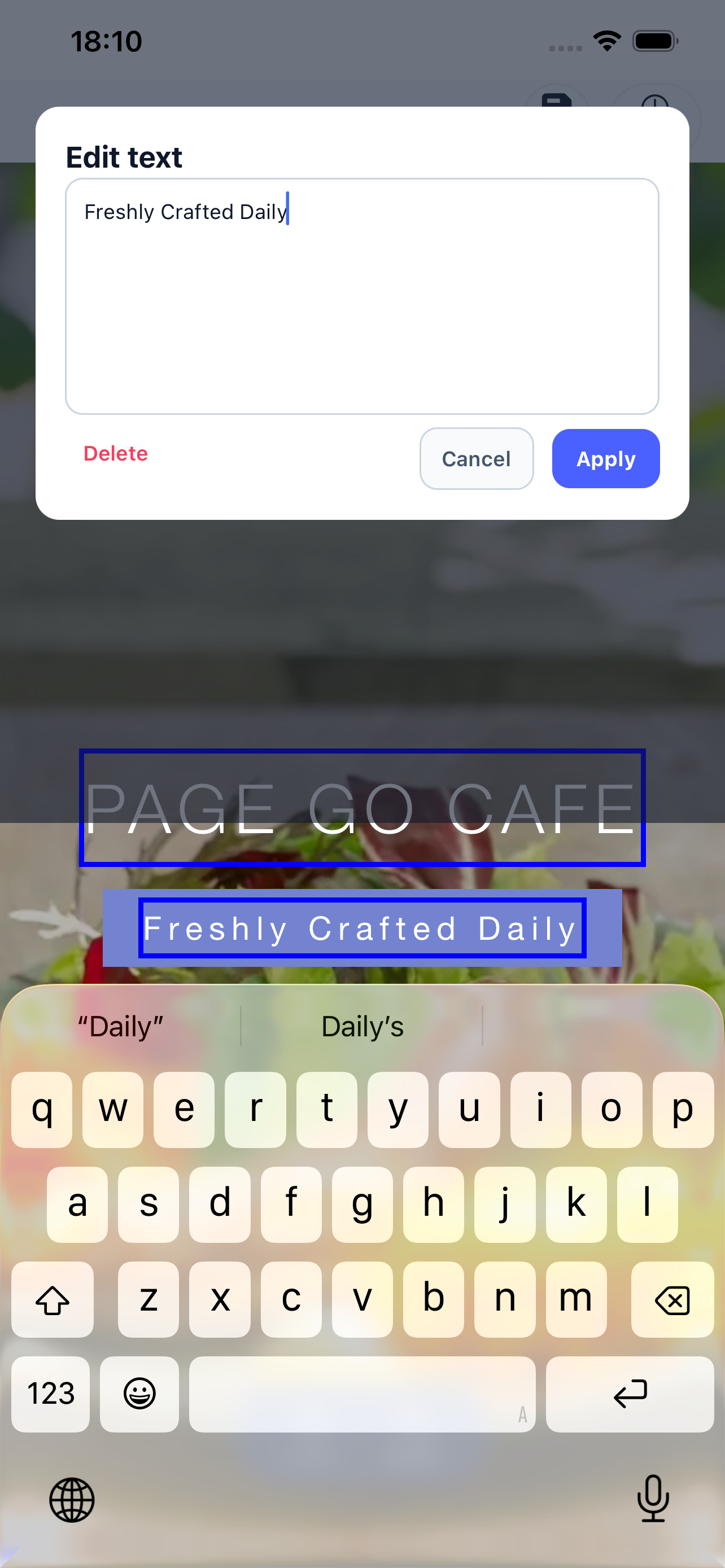 Step 3: Add customer-needed info